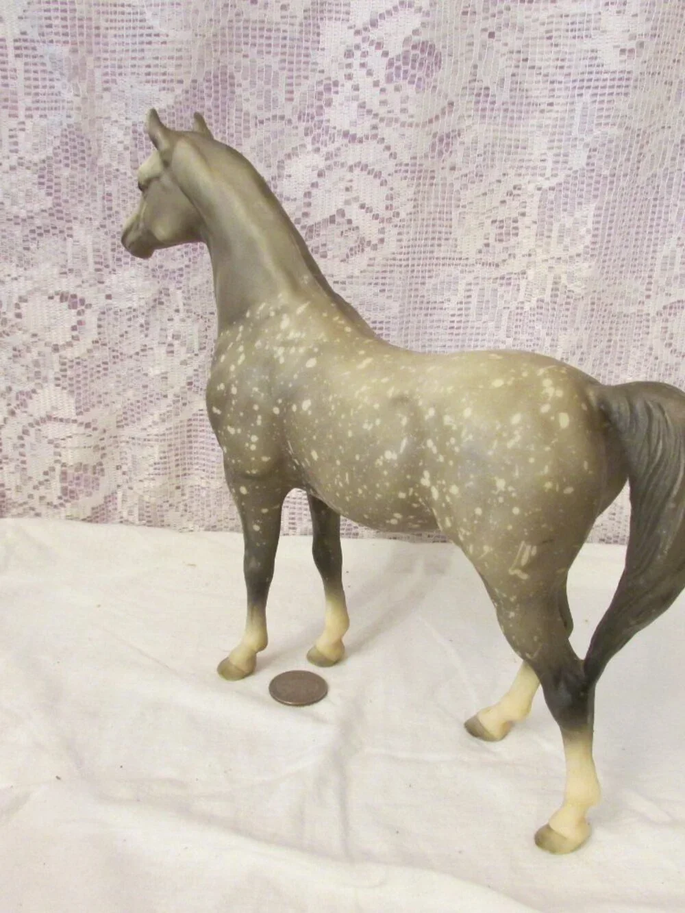Breyer Proud Arabian Mare Horse Signed by Peter Stone in 1987 - Picture 7 of 15